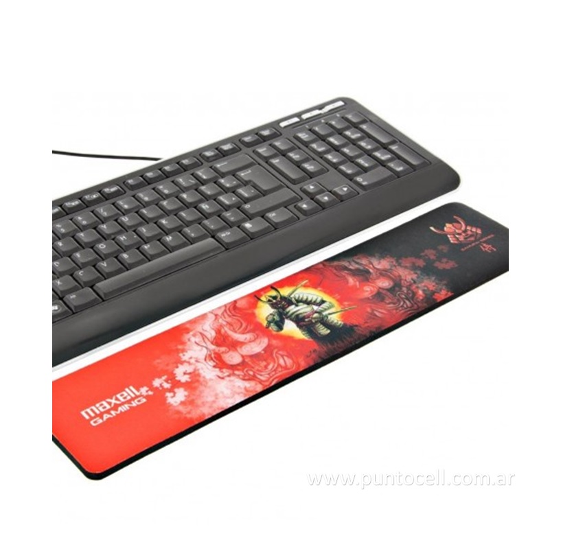 PAD MOUSE MAXELL APOYA MUÑECA GAMING P/TECLADO GMP-2 MEDIUM