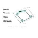 COSMETICA PERSONAL BALANZA DIGITAL EC100497 ( 180KG )