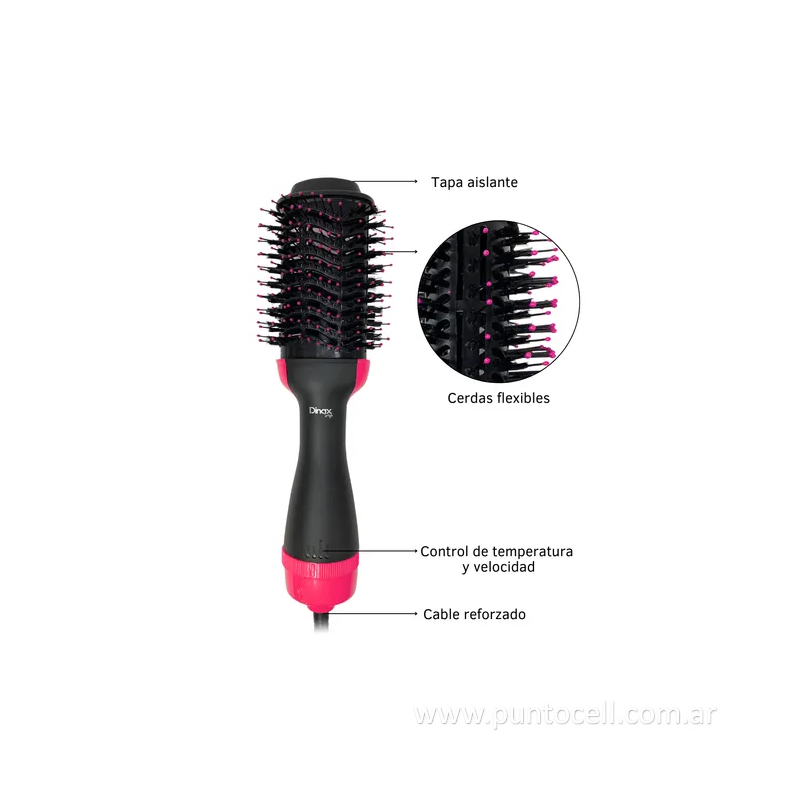 COSMETICA PERSONAL CEPILLO SECADOR VOLUMINIZADOR DINAX (SECHD8300)