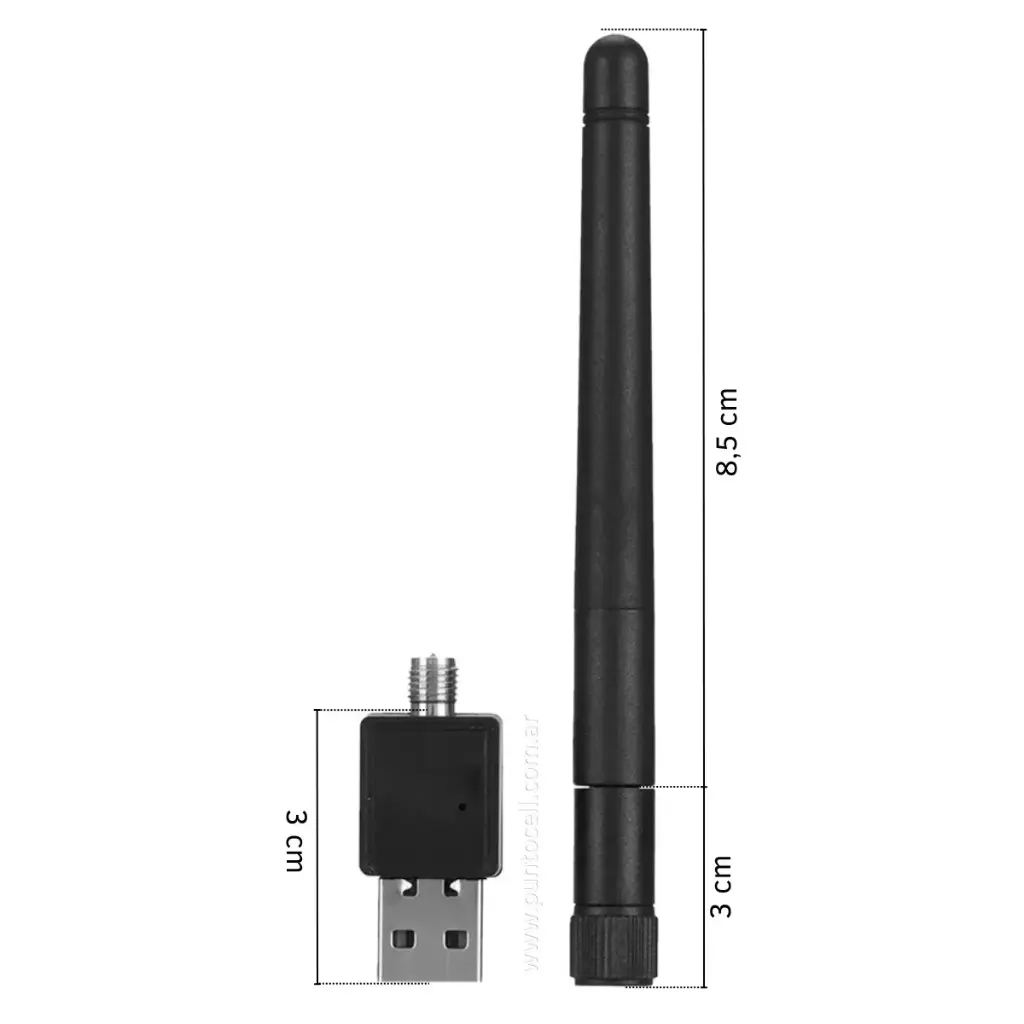 ADAPTADOR WI-FI ANTENA USB DINAX 300Mbps (DX-ANWIFI03) (3).webp