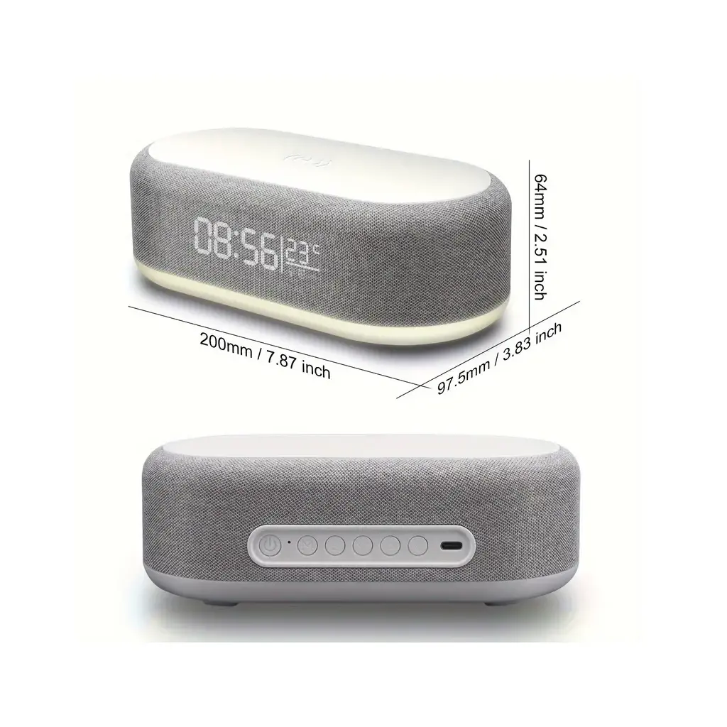 PARLANTE PORTATIL BLUETOOTH 6en1 CARGA QI + RELOJ (YZ-6B) (1).webp