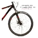 Bici Mtb Glock Aluminio R29 MINT Negro y Rojo - 4.webp