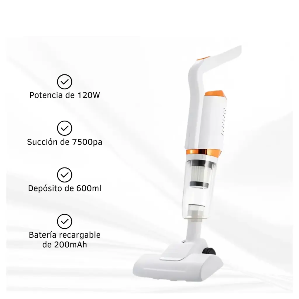 ASPIRADORA VERTICAL INALAMBRICA DINAX (DXVACUSB27) - 2.webp