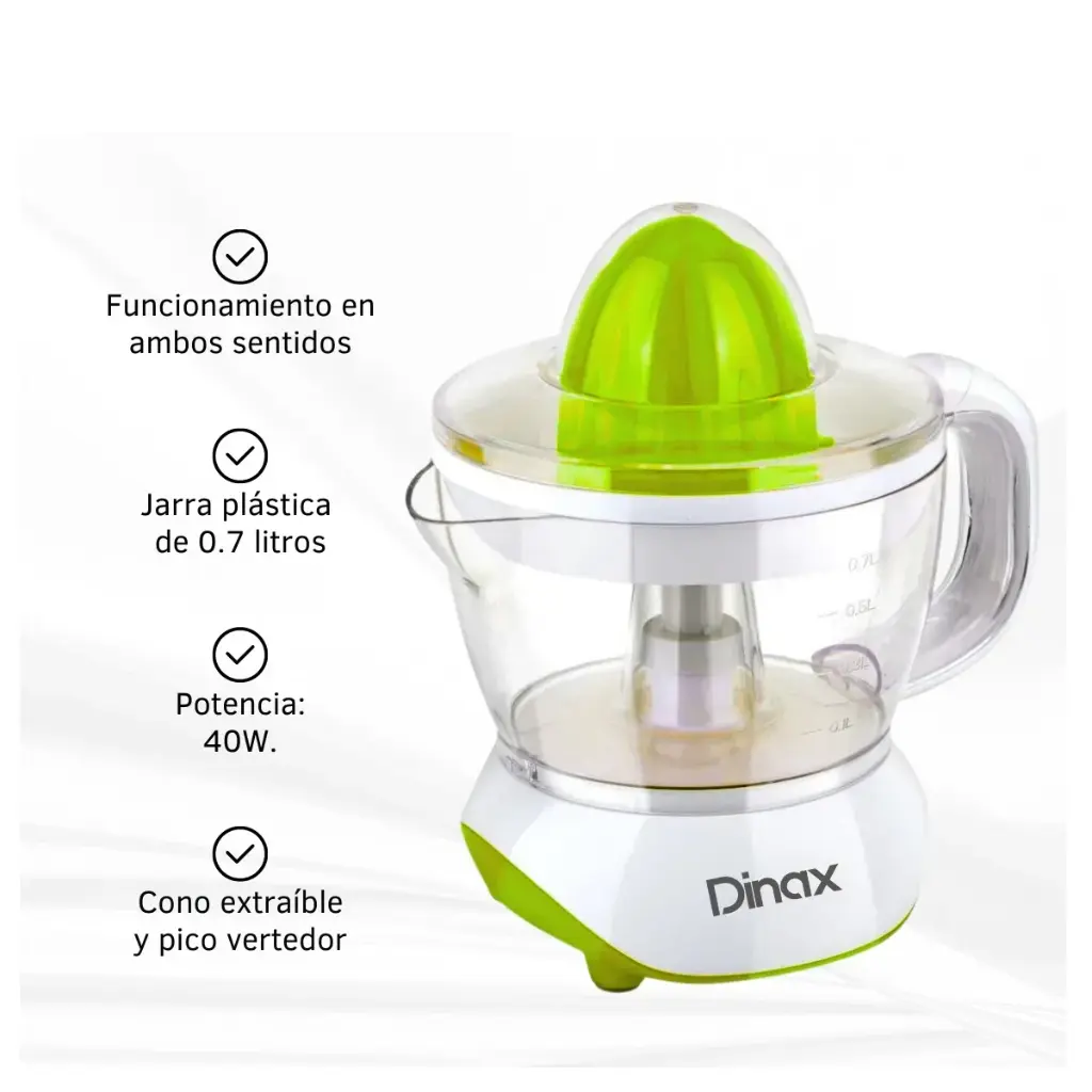 EXPRIMIDOR DE CITRICOS DINAX 40W (EXPJM040) - 2.webp