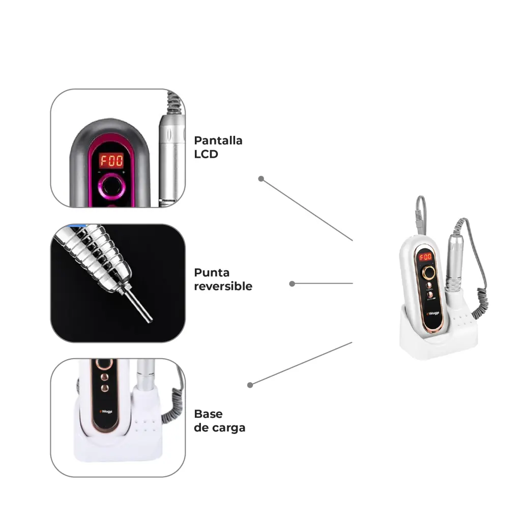 TORNO DE MAÑICURIA WAGGS (TORM09) - 2.webp