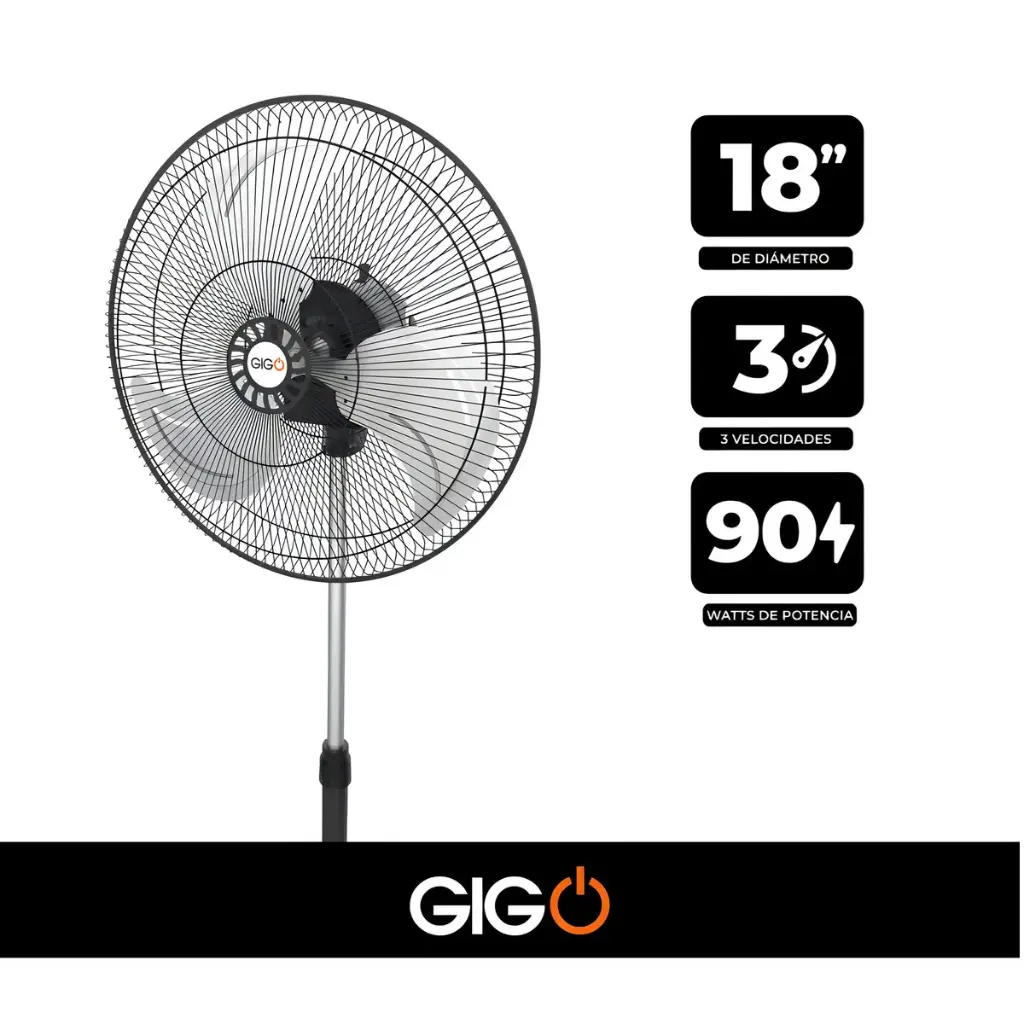 VENTILADOR DE PIE GIGO 18 pulgadas - 2.webp