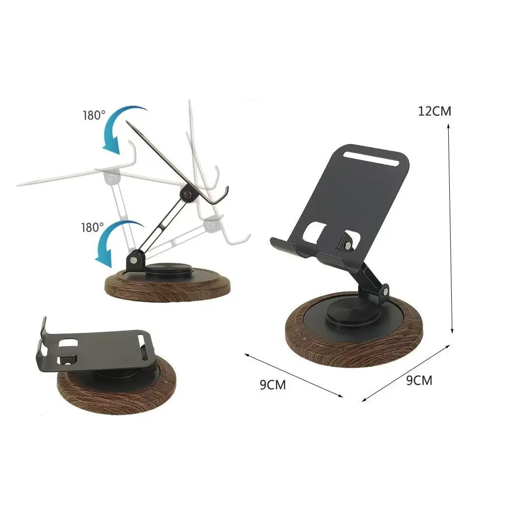 SOPORTE DE ESCRITORIO CELULAR BRACKET • PLEGABLE (JB12) - 2.webp