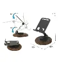 SOPORTE DE ESCRITORIO CELULAR BRACKET • PLEGABLE (JB12) - 2.webp