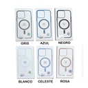 FUNDA COLOUR MAGSAFE TRANSPARENTE IPHONE 11