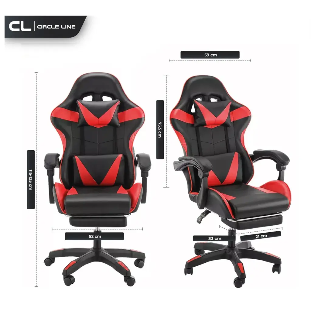 SILLA GAMER CIRCLE LINE CL-GC001 - 2.webp