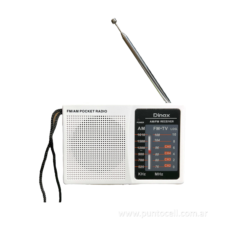 RADIO AM/FM DINAX POCKET DX-RADIOP1