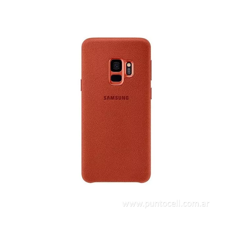 FUNDA ALCANTARA COVER ORIGINAL SAMSUNG S9 Color ROJO