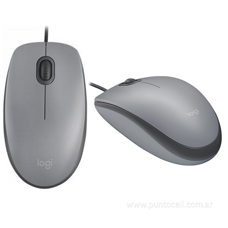 MOUSE LOGITECH M110s C/ CABLE USB Silent