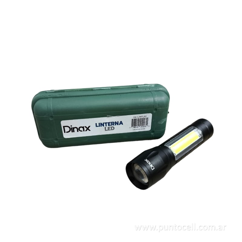 LINTERNA LED METALICA (DX-1LINFLA1/2)
