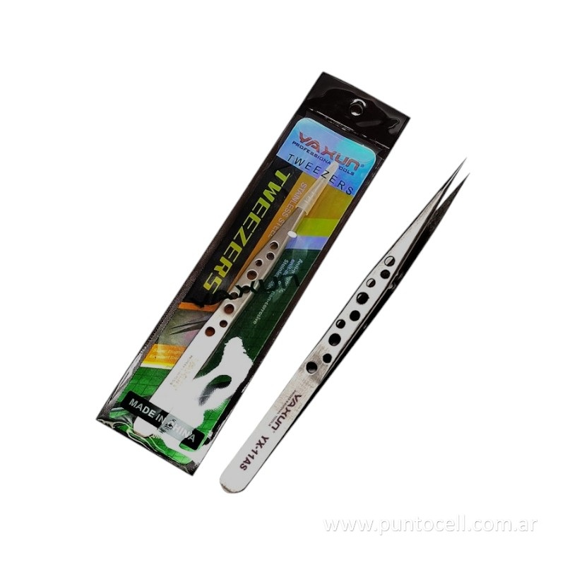 PINZA/BRUSELA RECTA YAXUN YX-11AS PUNTA FINA