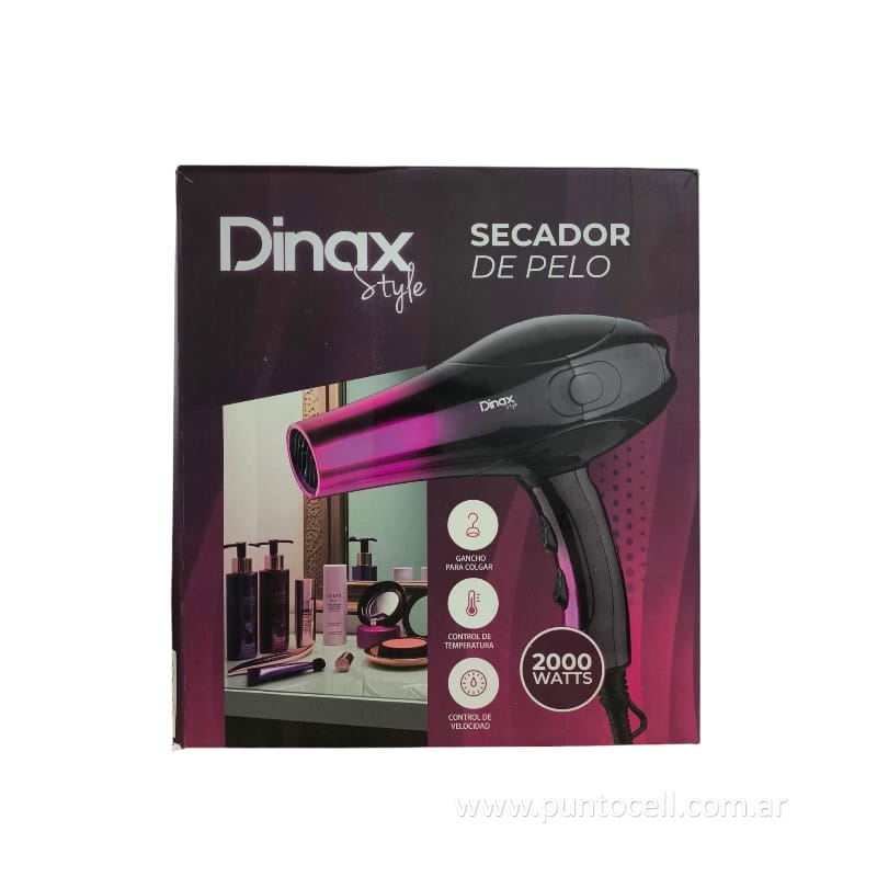 SECADOR DE PELO DINAX 2000W (SECHD2302)