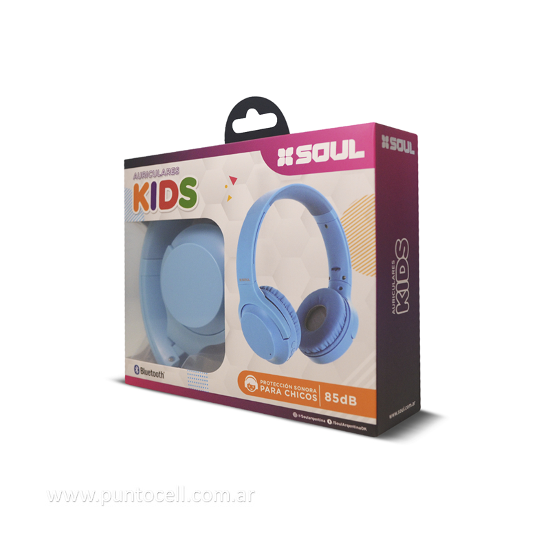 AURICULAR VINCHA BLUETOOTH SOUL KIDS • 85dB