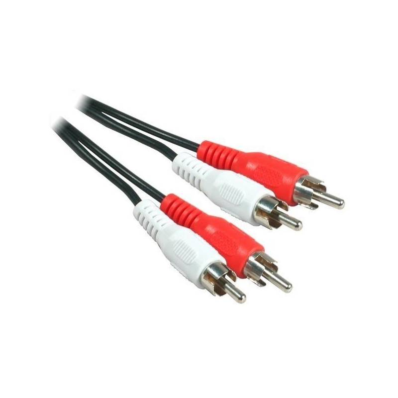 CABLE AUDIO GENERICO 2 RCA a 2 RCA