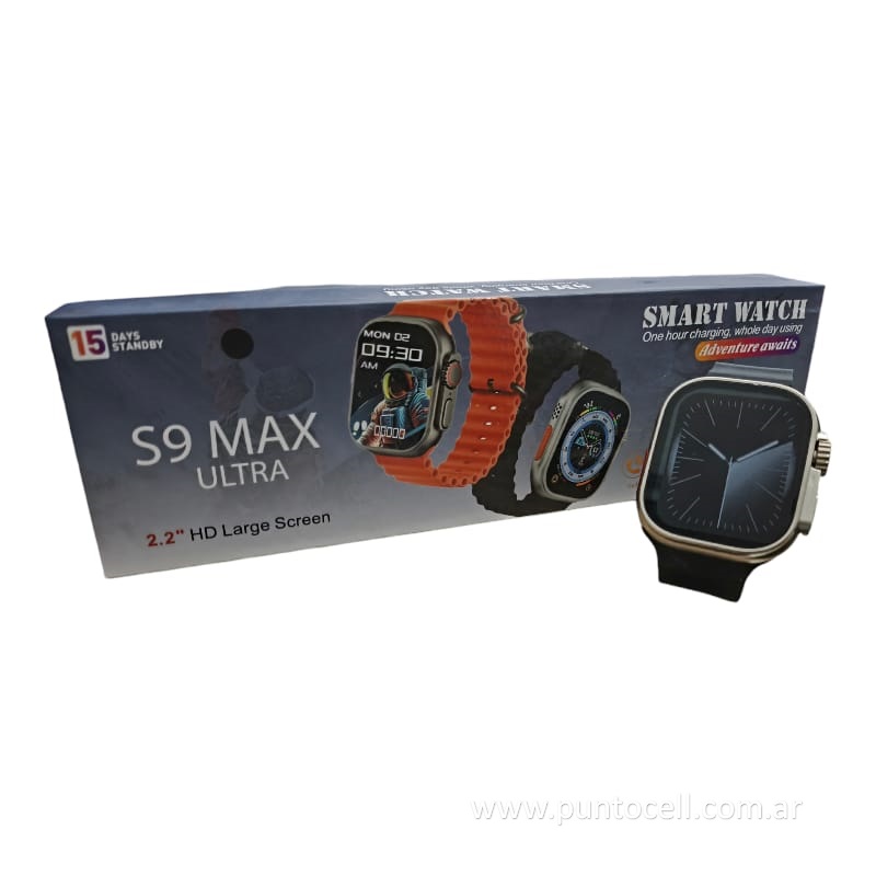 SMARTWATCH S9 Max Ultra • 2" (Cuadrado)