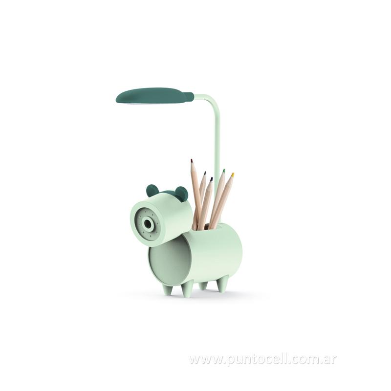 LAMPARA LED ESCRITORIO ANIMALITOS C/SACAPUNTAS (YW2196)