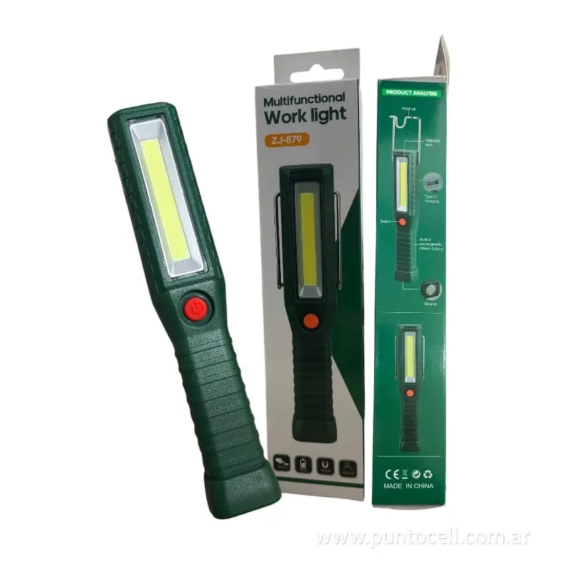 LINTERNA DINAX LED PORTATIL RECARGABLE (ZJ879)