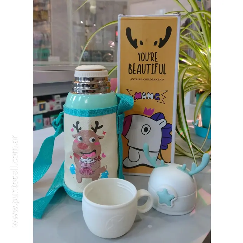 BOTELLA TERMICA INFANTIL VALENTINA 600ml (WD-3108V)