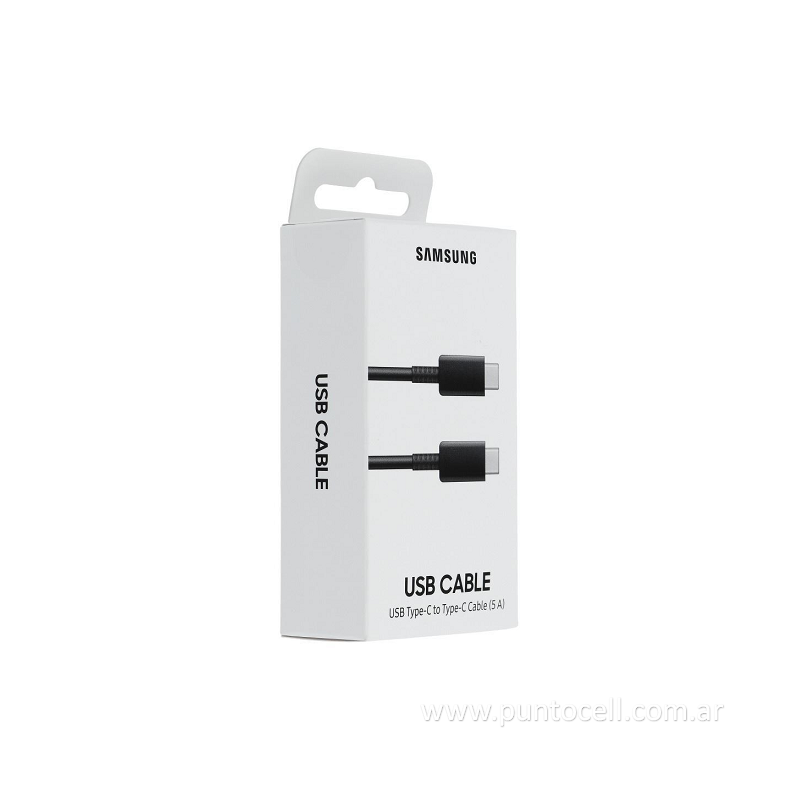 CABLE USB SAMSUNG TIPO C a TIPO C CARGA RAPIDA - 1.4m