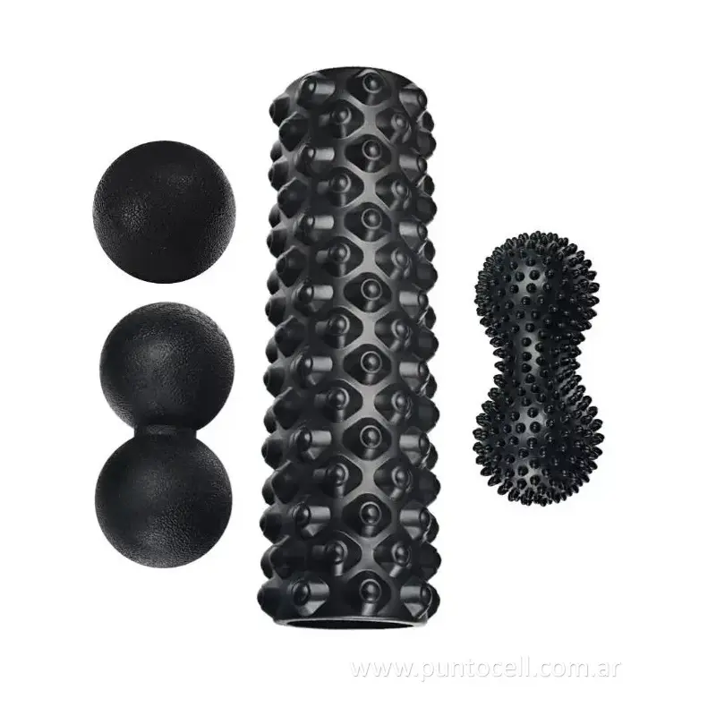 KIT ROLLO YOGA + BOLAS DE MASAJES WAGGS YKIT01