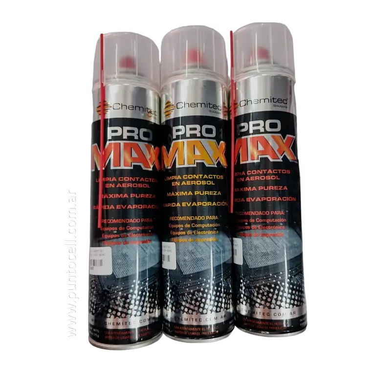 ALCOHOL ISOPROPILICO AEROSOL CHEMITEC LIMPIA CONTACTOS • 420CC