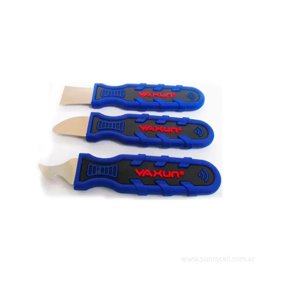 SET DE ESPATULAS DE APERTURA YAXUN YX-5B • 3 PIEZAS