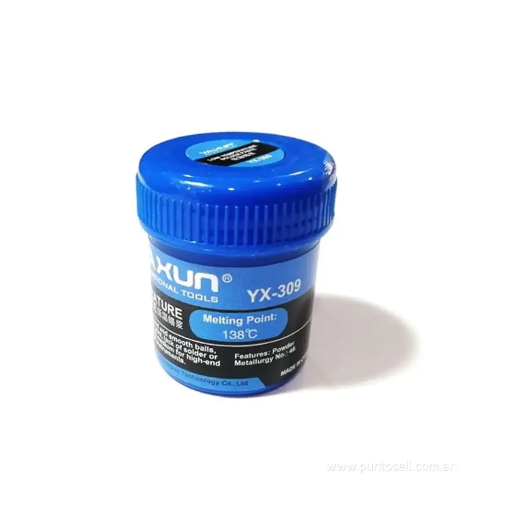 PASTA DE SOLDAR YAXUN YX-309 • 138º