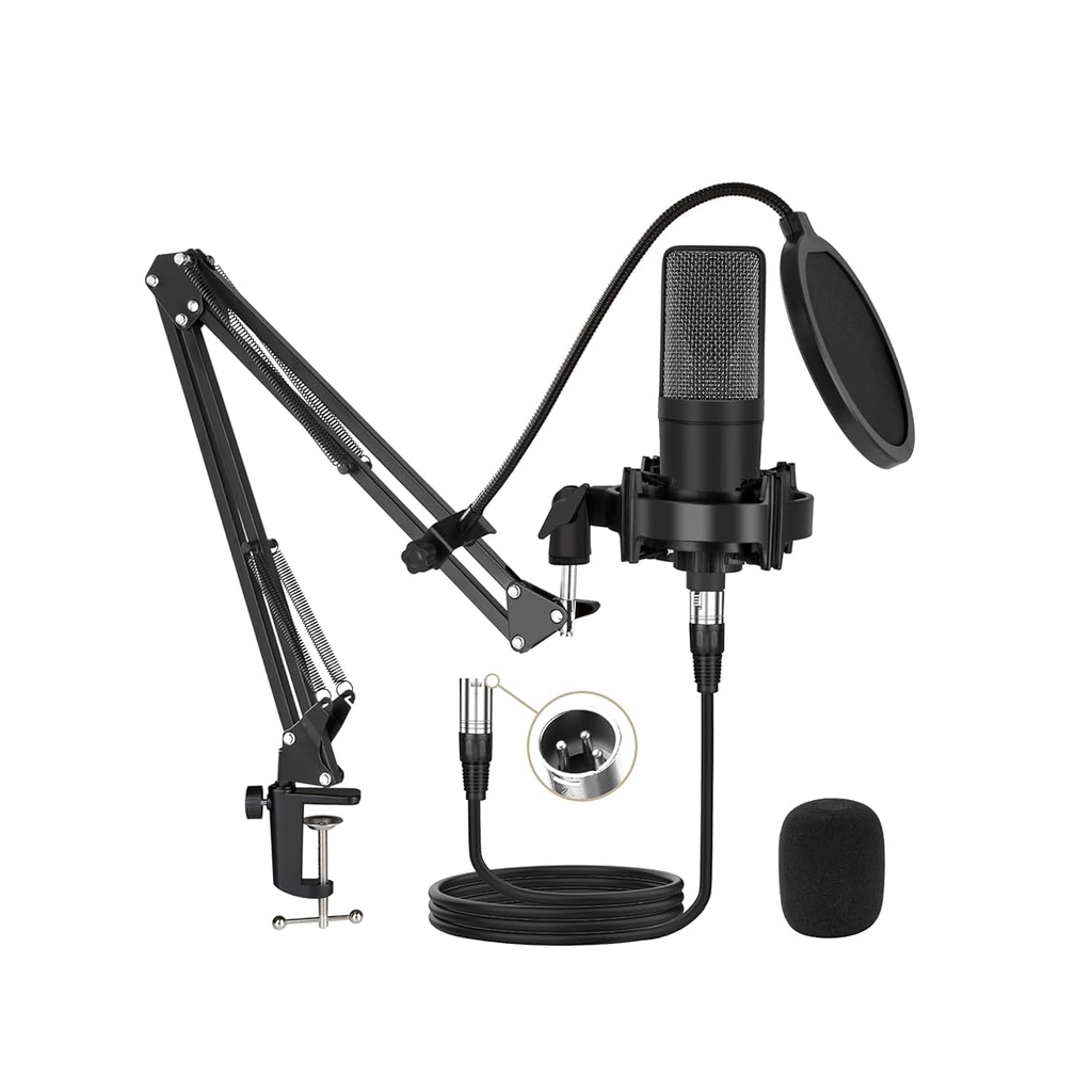 MICROFONO ESTUDIO DINAX PROFESIONAL (MICSET08)