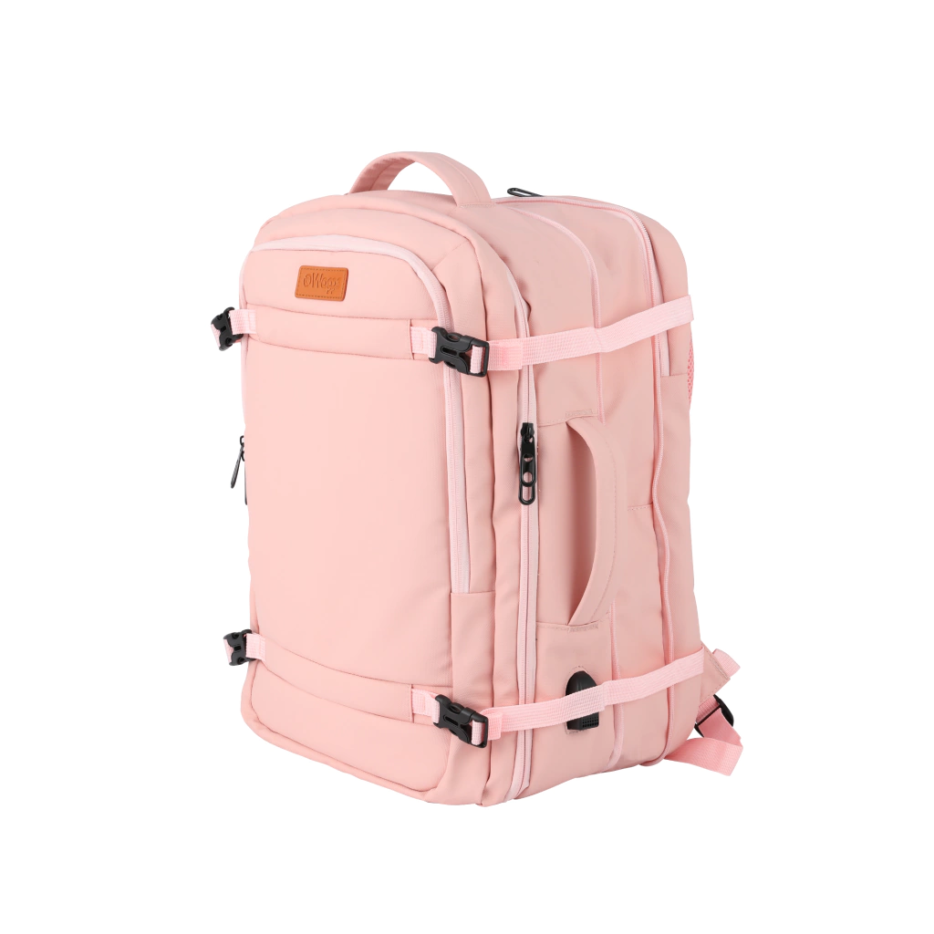 MOCHILA DE VIAJE WAGGS (MOCH3) • 45L ROSA