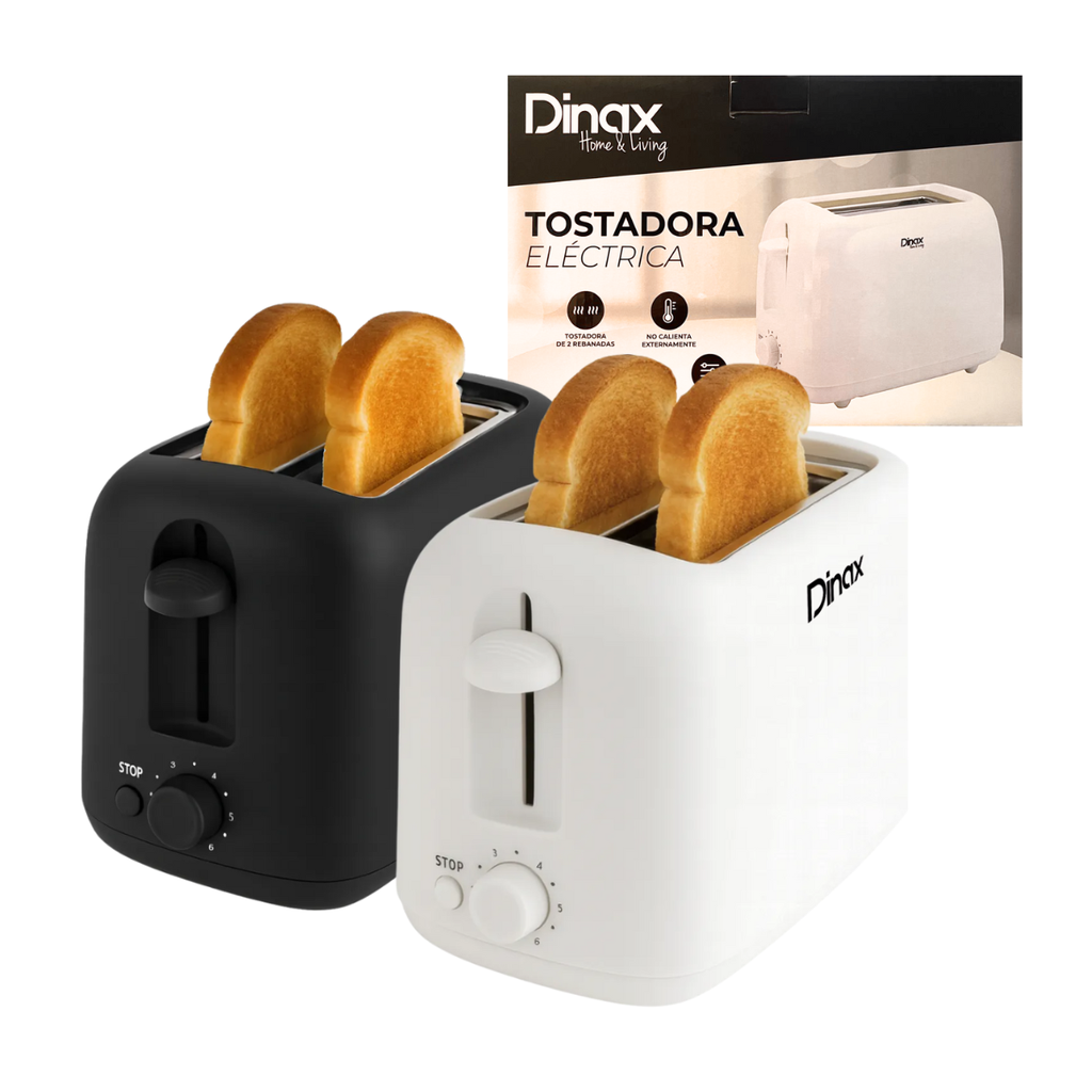 TOSTADORA DINAX - 2 RODAJAS (DXTOST650)