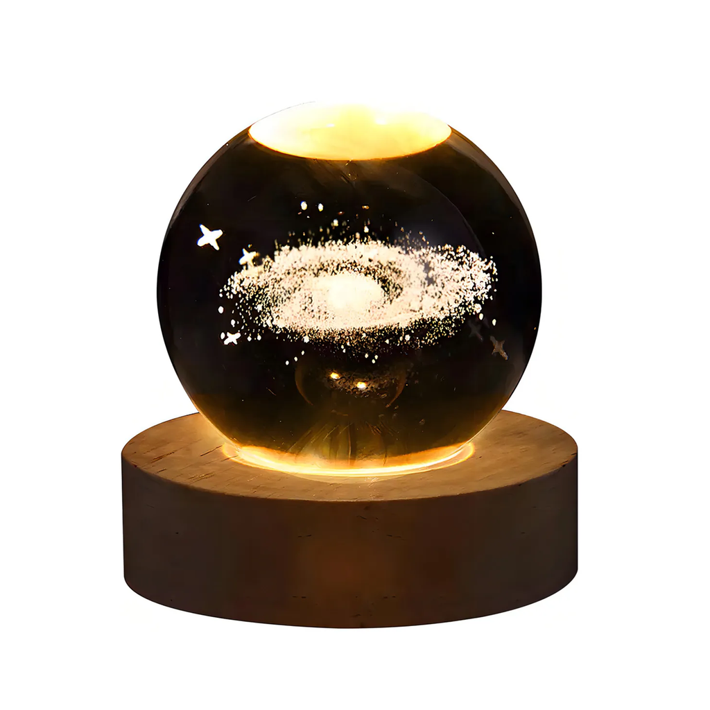 LAMPARA ESFERA CRISTAL • 7.5cm Diámetro (YX-02)