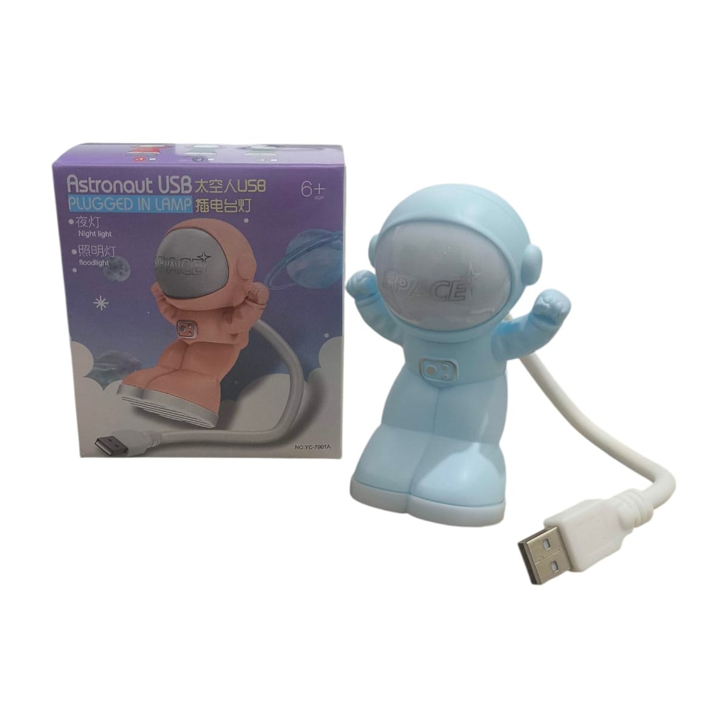 LAMPARA LED DINAX USB ASTRONAUTA (YC-7901A)