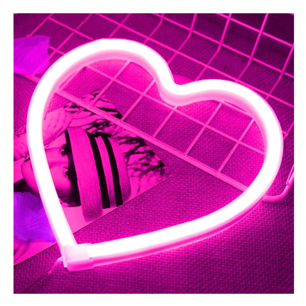 LUZ LED NEON DECORACION • CORAZON (2021039)