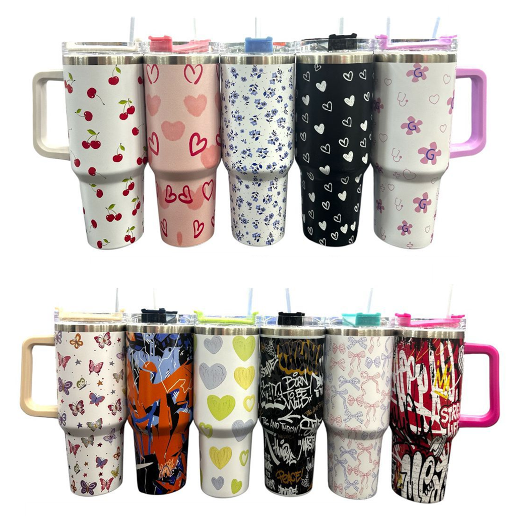 VASO JARRO TERMICO QUENCHER ESTAMPADO INOX- 1.2L (MG-7233-1)