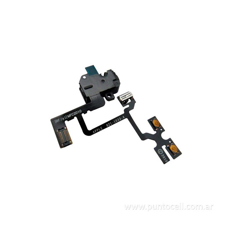 FLEX VOLUMEN IPHONE 4 (C/ JACK AUDIO)