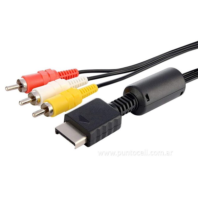 CABLE PS2 a AV RCA MALIBU (WD157)