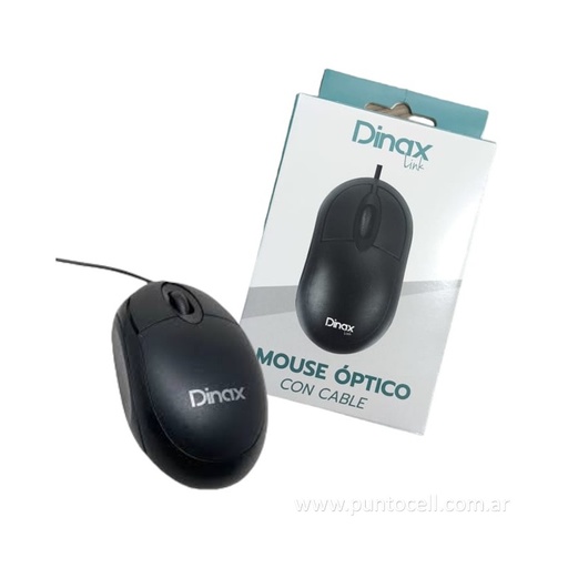 [104354] MOUSE DINAX OPTICO USB (DX-MOU48)