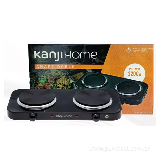 [105981] ANAFE ELECTRICO DOBLE DINAX / KANJI (HP2200STD)