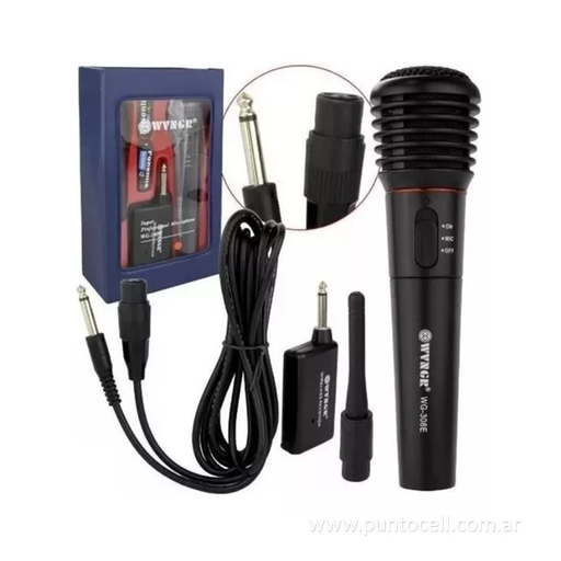 [106086] MICROFONO INALAMBRICO WG-308