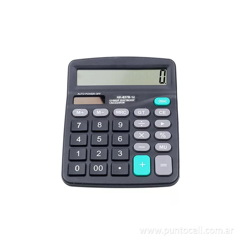 [111113] CALCULADORA DE ESCRITORIO KK-838B