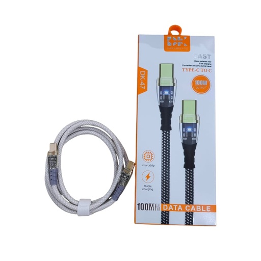 [111527] CABLE USB DK-47 TIPO C a TIPO C _ 60W