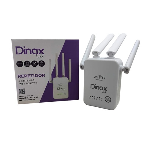 [111637] EXTENSOR WIFI DINAX 4 ANTENAS (REP-RP4200A)