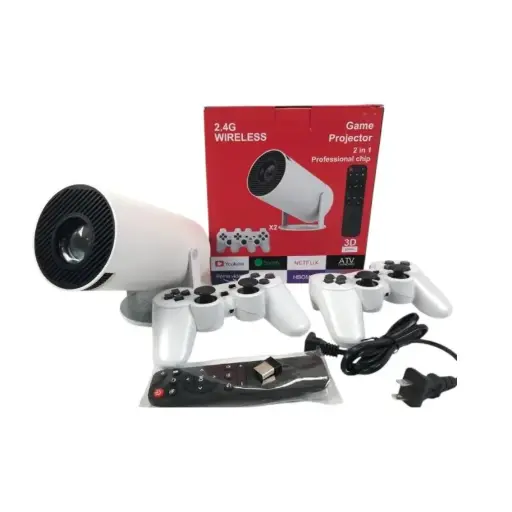 [111651] PROYECTOR GAME ULTRA HD + 2 JOYSTICK