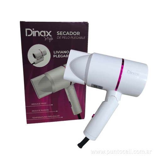 [111704] SECADOR DE PELO DINAX PLEGABLE (WHHD8303)