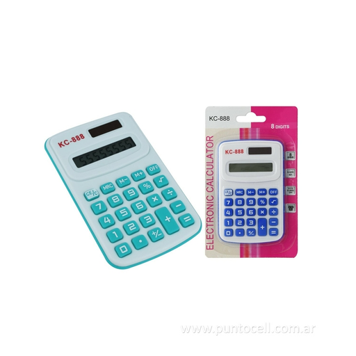 [111715] CALCULADORA DE BOLSILLO KC-888C