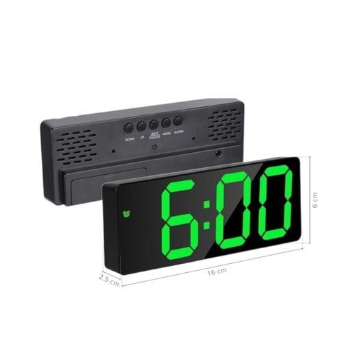 [111940] RELOJ DESPERTADOR DINAX (DXRELUSB1)